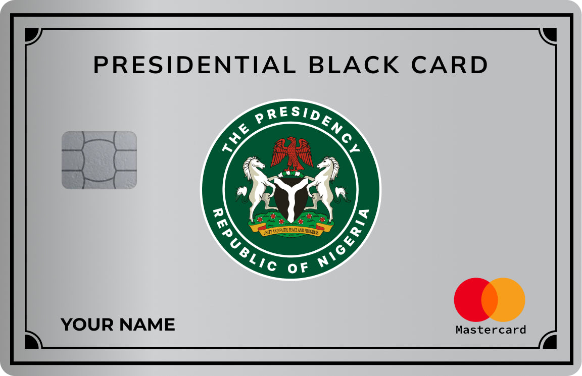 Presidential Card (coloured)