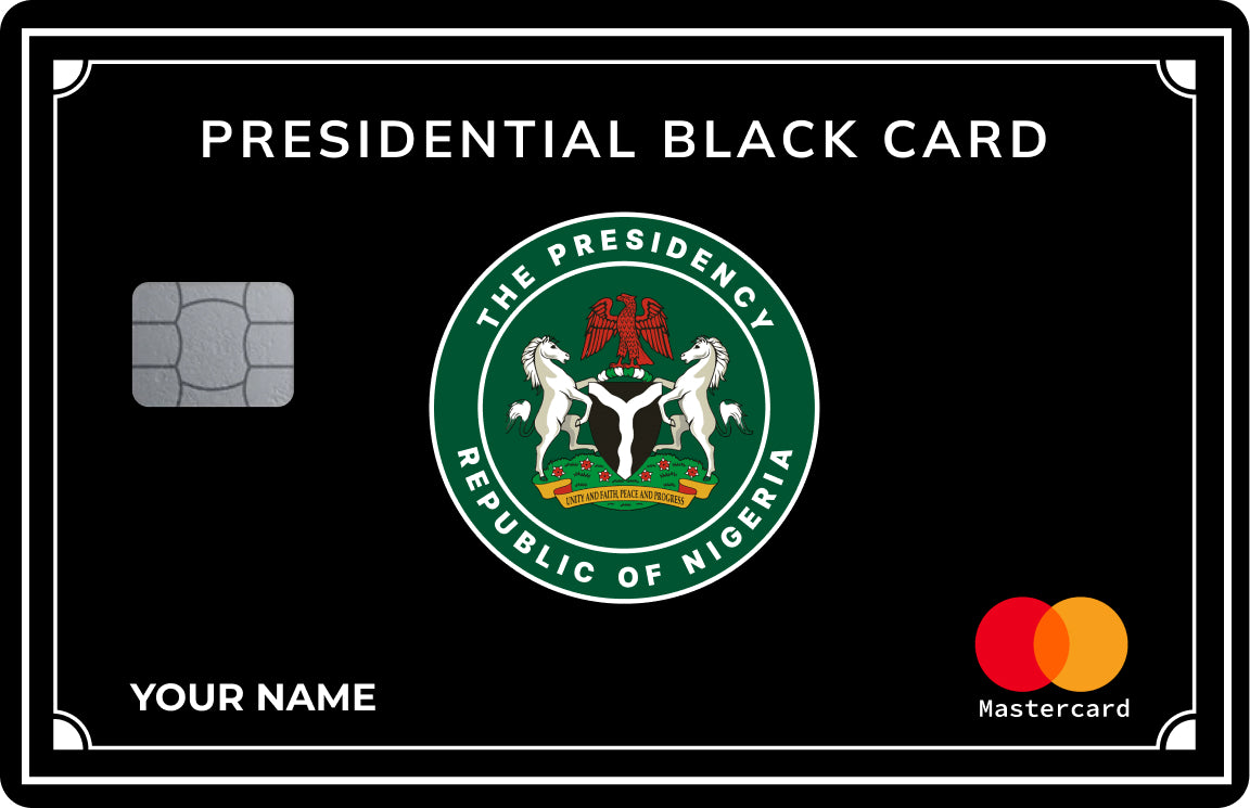 Presidential Card (coloured)