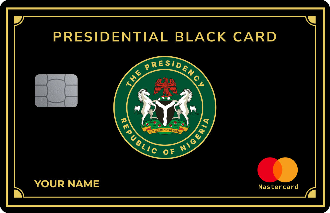 Presidential Card (coloured)