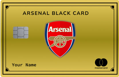 Arsenal card (coloured)