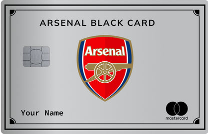 Arsenal card (coloured)
