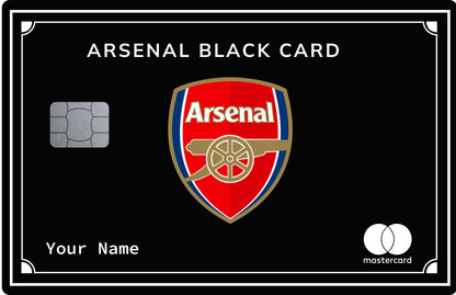 Arsenal card (coloured)