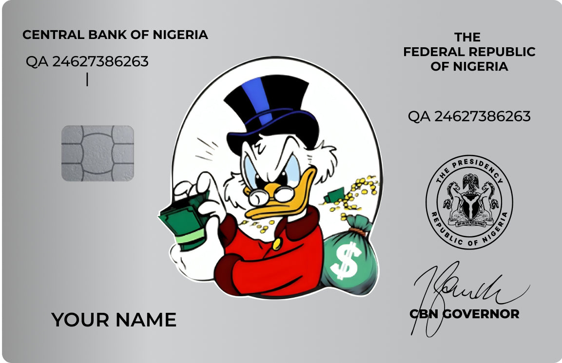 CBN Card (coloured)