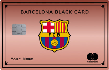 Barcelona card (coloured)
