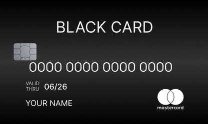 The Black card