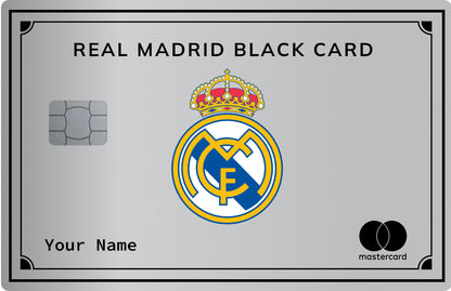 Real madrid card (coloured)