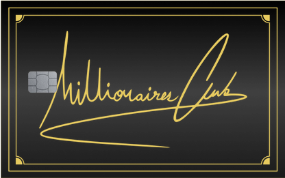 The Millionaire Club Card