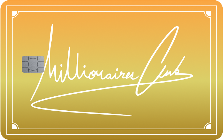 The Millionaire Club Card