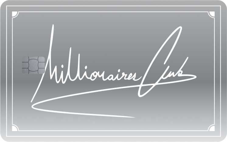 The Millionaire Club Card