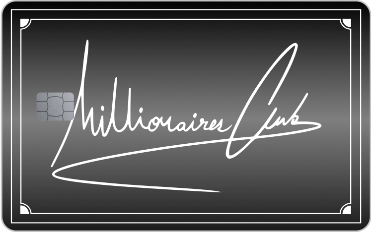 The Millionaire Club Card