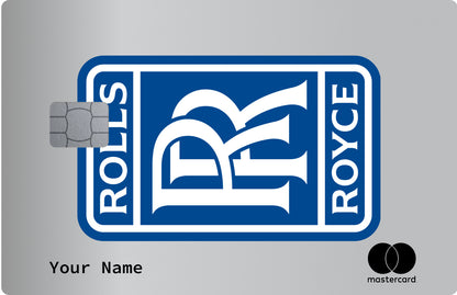 Rolls Royce card (coloured)