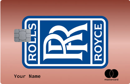 Rolls Royce card (coloured)