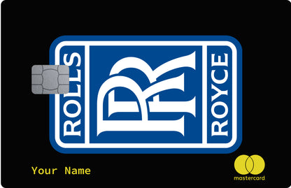 Rolls Royce card (coloured)
