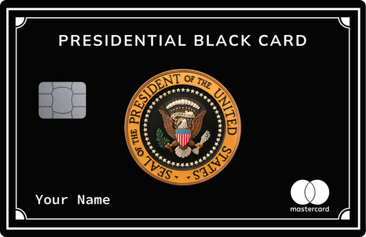 USA Presidential Card (coloured)