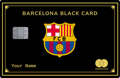 Barcelona card (coloured)